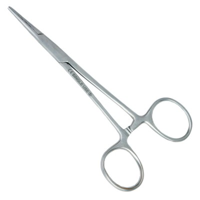Pince hemostatique Micro Halstead droite avec griffes 120 mm